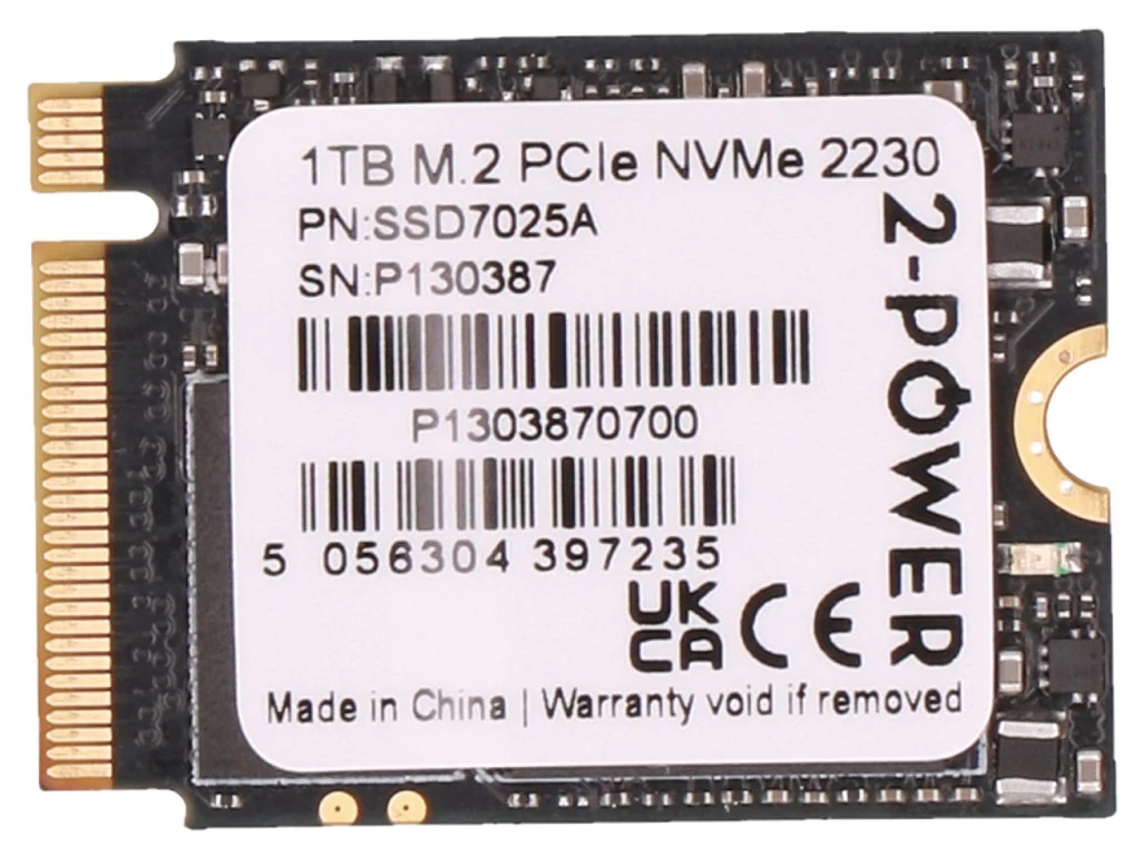 2-power SSD7025A M.2 2230 PCIe