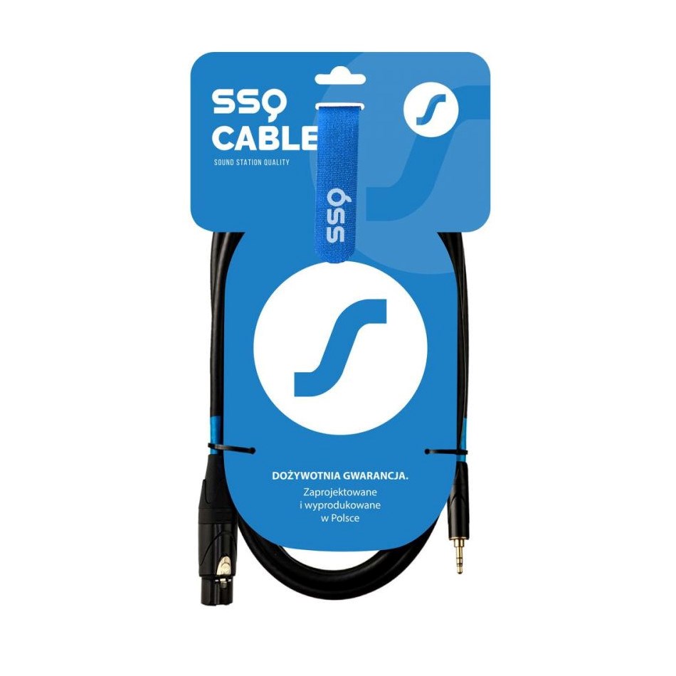 SSQ XLRMi3 audio vads, XLR sievišķais