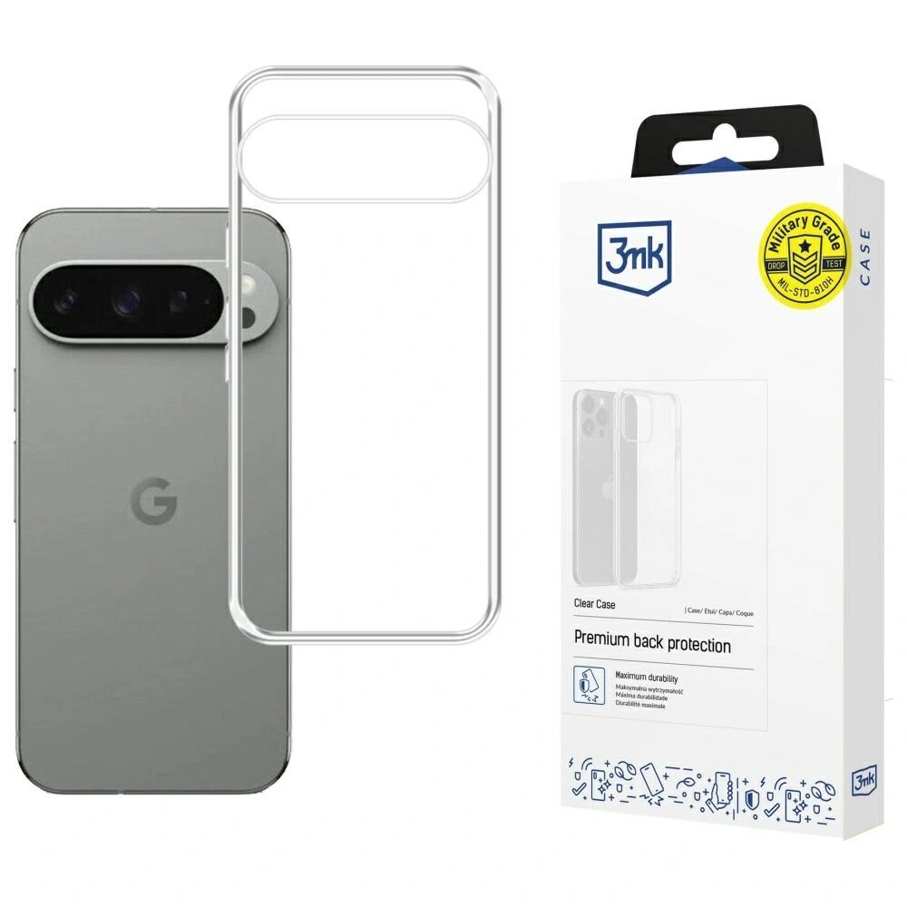 3MK Clear Case aizsargapvalks Google Pixel