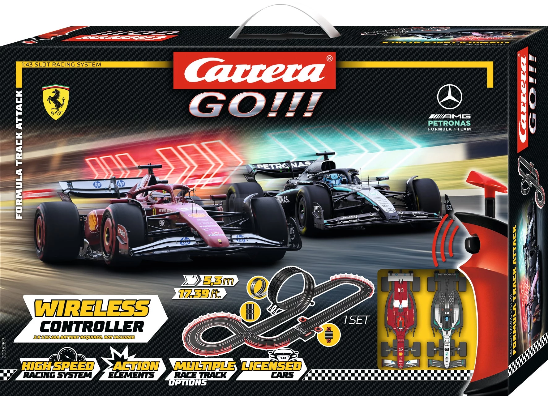 Carrera GO!!! Formula Track Attack starta