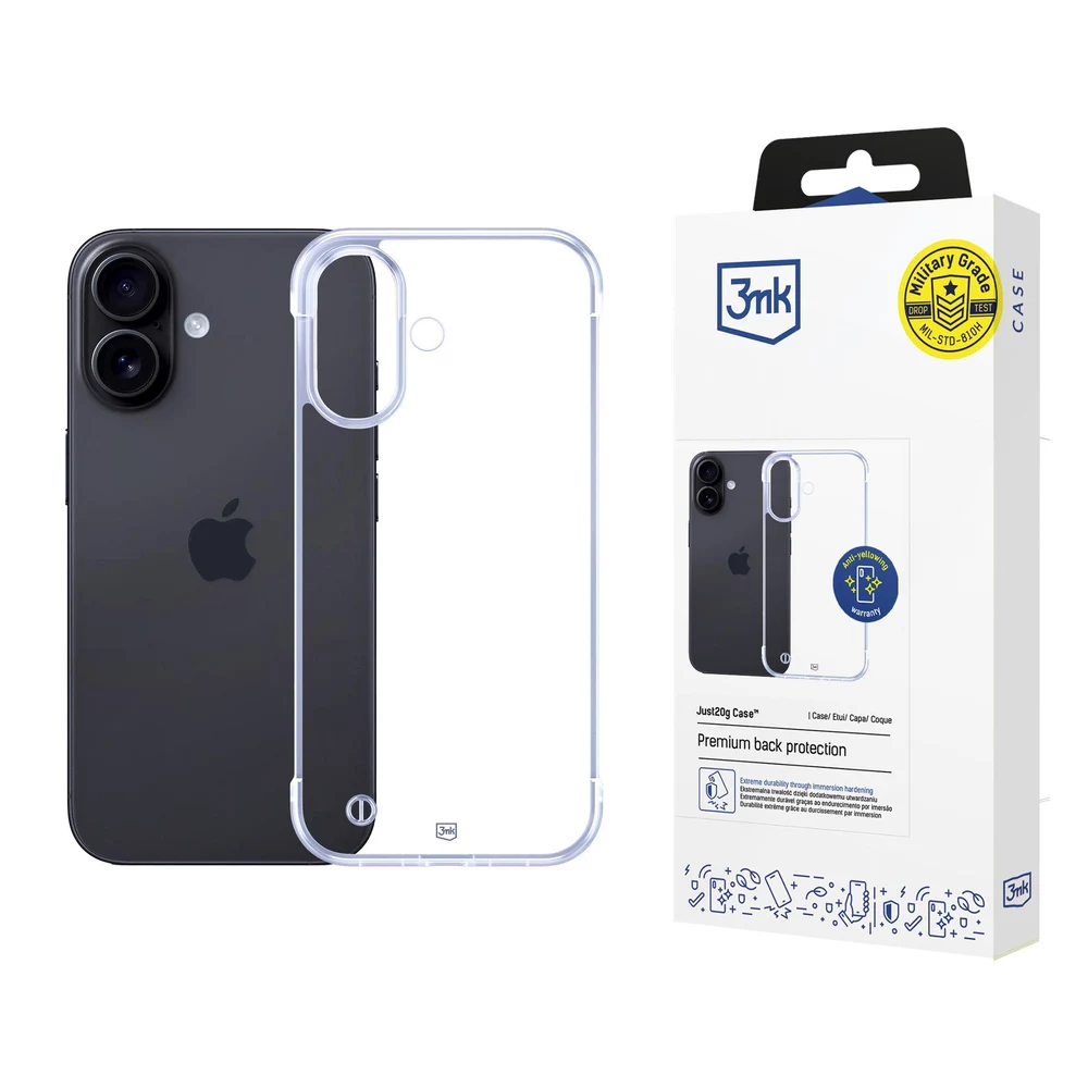 3mk Just20g Clear Case Apple iPhone
