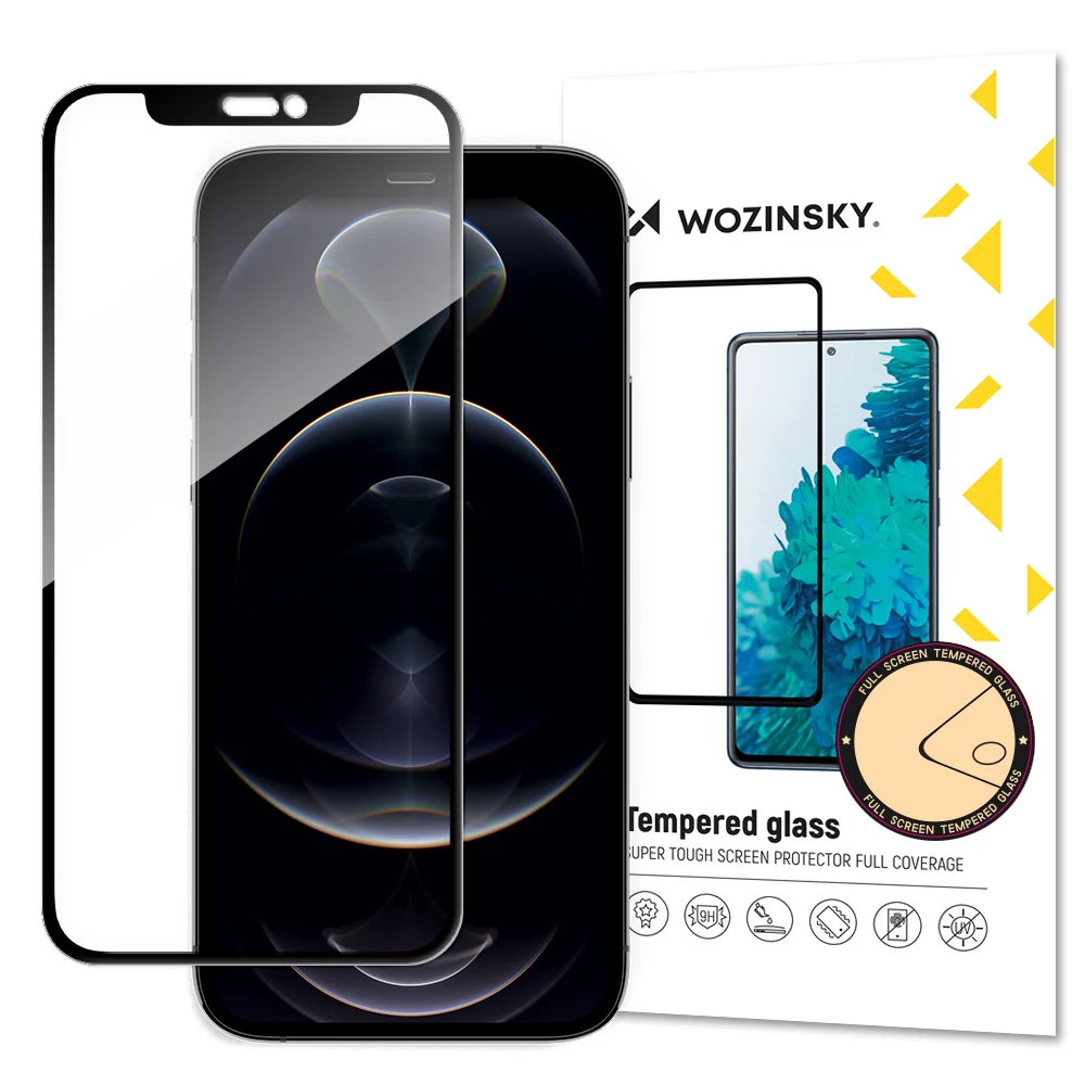 Wozinsky Super Tough Full Glue rūdītais