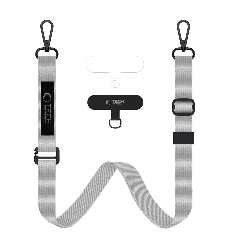Tech-Protect C6S Rope Crossbody Crayon Grey