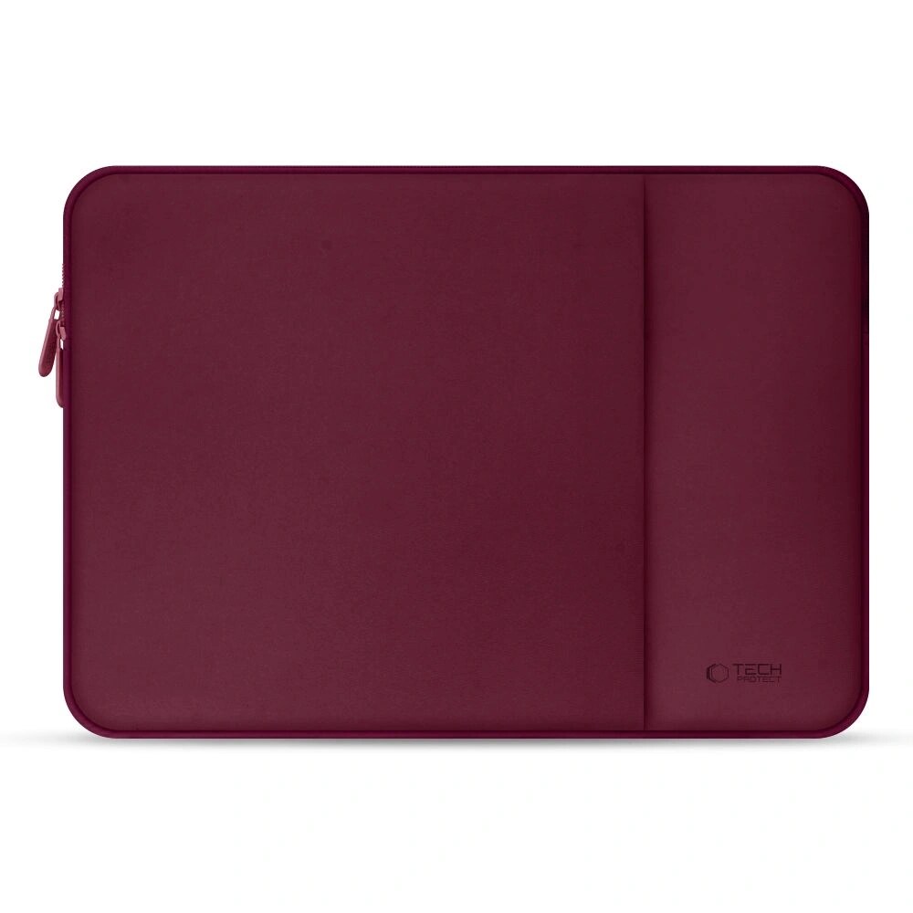 Tech-Protect neoprēna klēpjdatora maciņš 14", bordo
