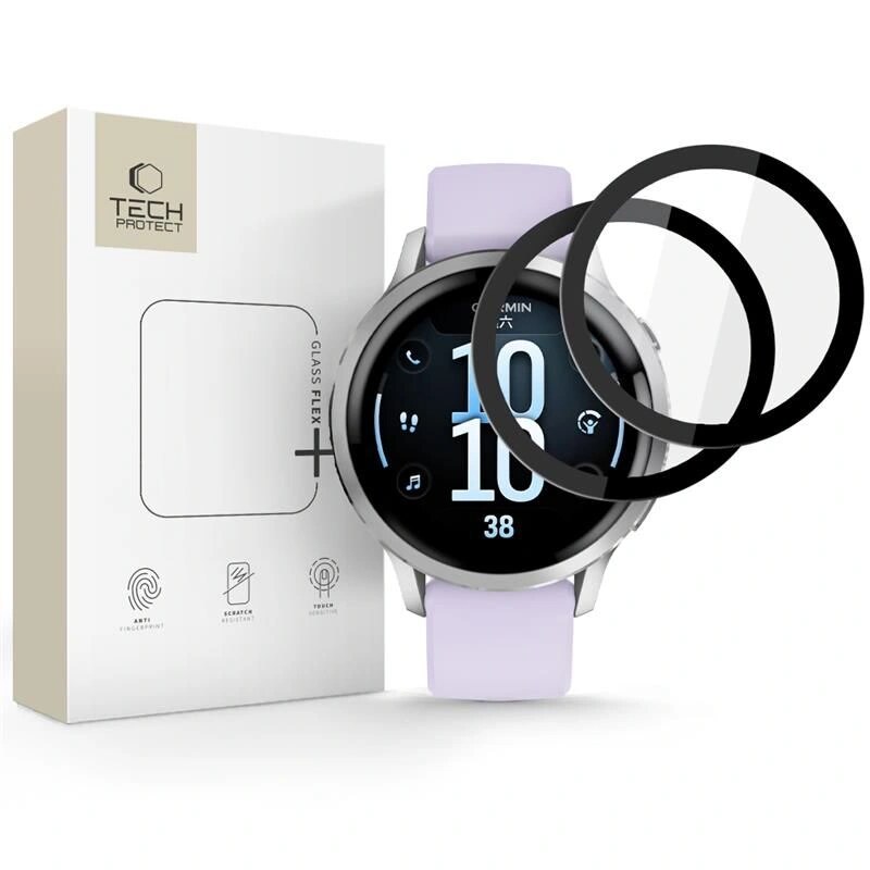 Tech-Protect Glass Flex+ hibrīdstikls Garmin Venu