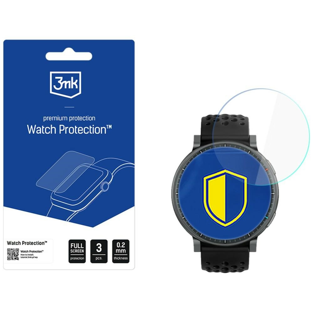 3MK ARC Watch Fullscreen aizsargplēve Amazfit
