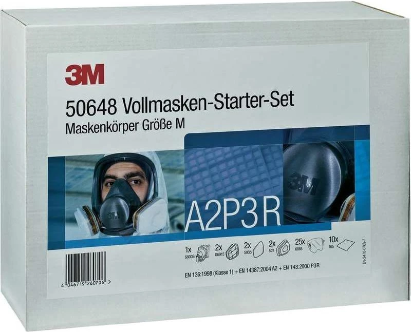 3M pilnas sejas maskas iesācēju komplekts