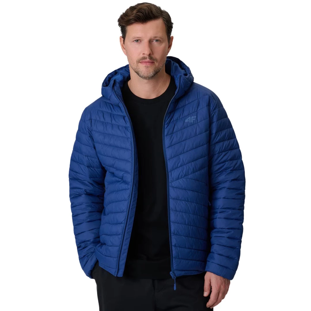 4F vīriešu softshell jaka M0852 tumši