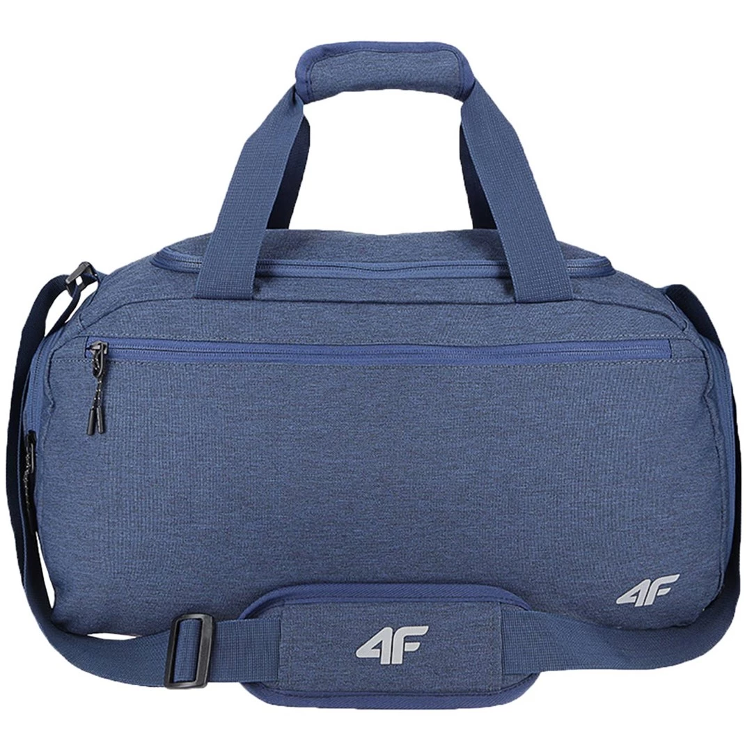 4F Unisex Blue Shoulder Bag ar
