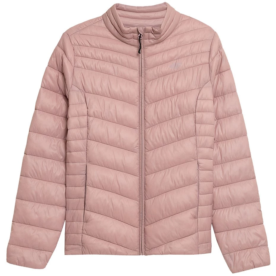 4F sieviešu stepēta gaiši rozā puffer