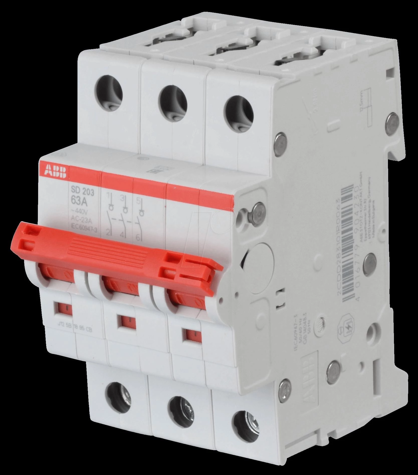 ABB SACE Tmax XT1 3-polais automātiskais