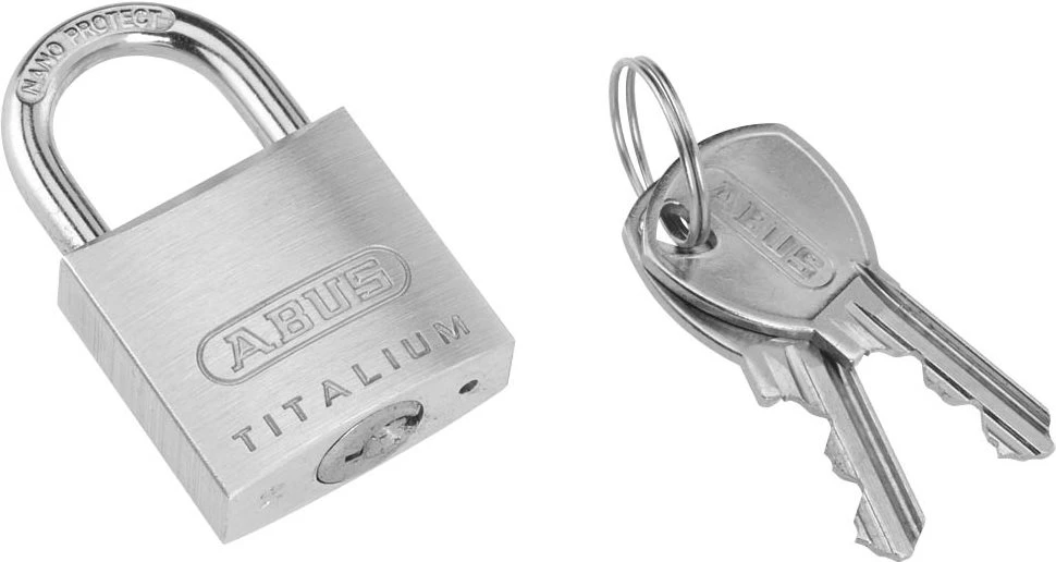 ABUS Titalium 64TI/30 piekaramā atslēga ar