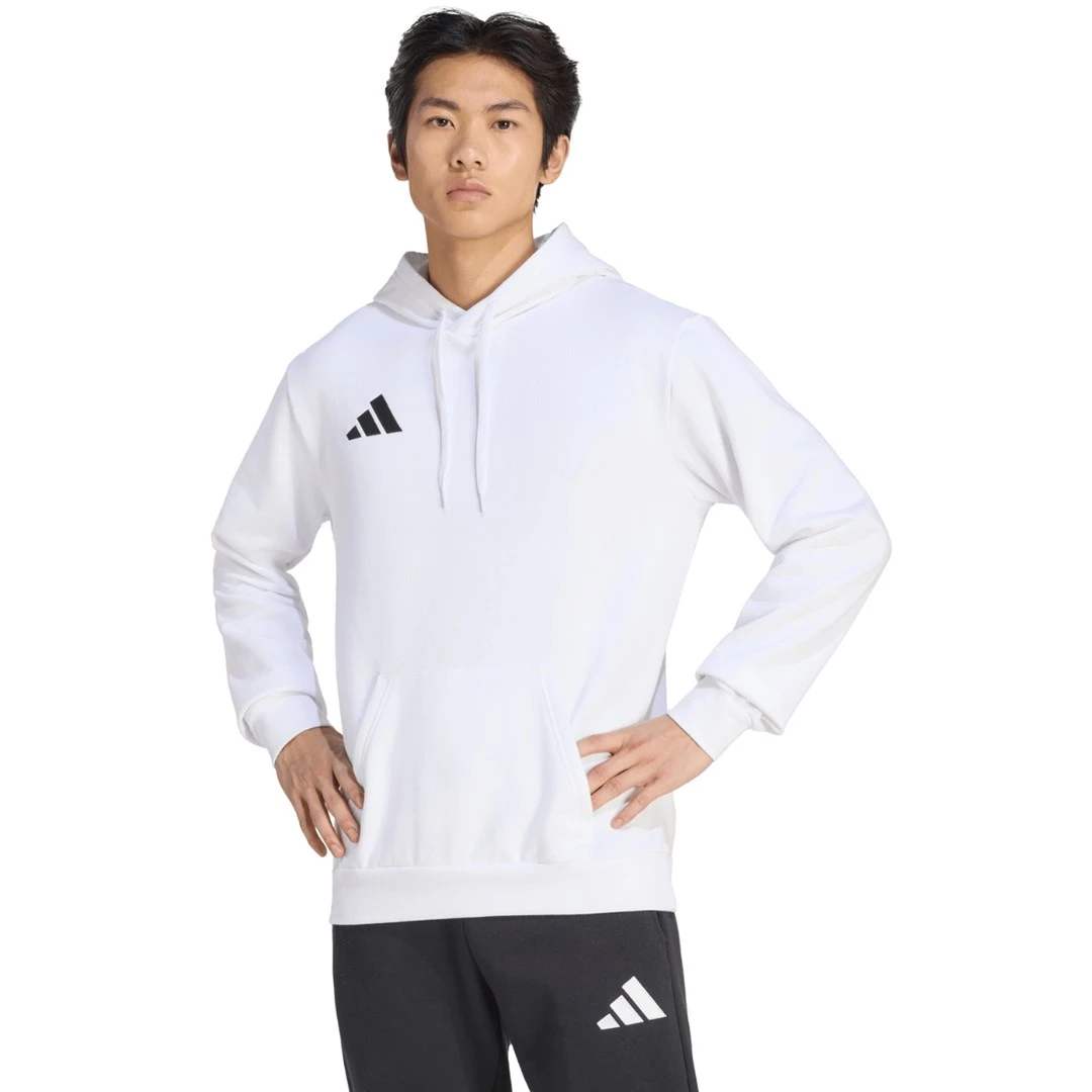Adidas Entrada 26 vīriešu hūdijs balts