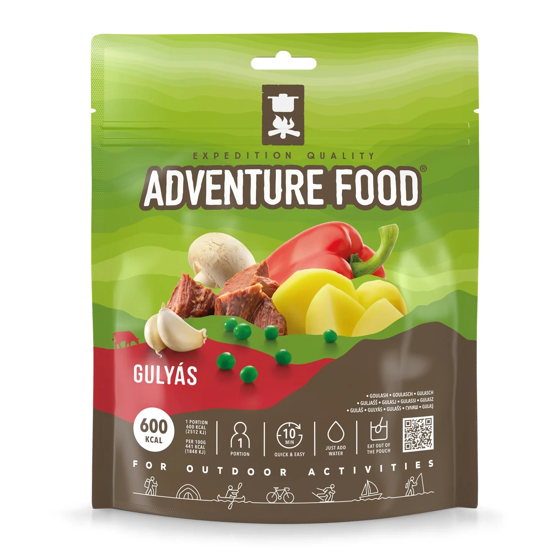 Adventure Food Goulash with Beef 150
