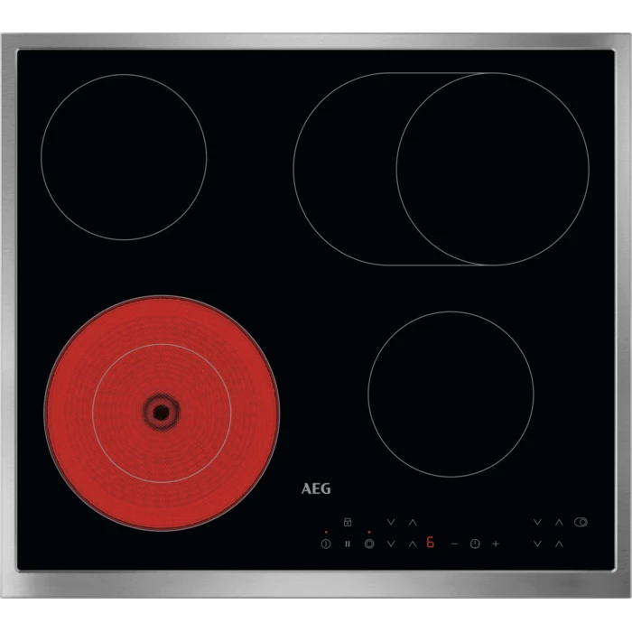 AEG NRN64A06XB Brīvstāvošā Indukcijas Plīts, 60
