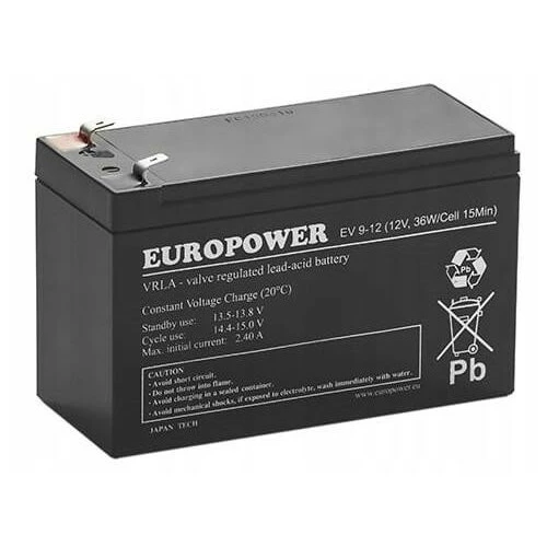 AGM Akumulators EUROPOWER EV Series 12V