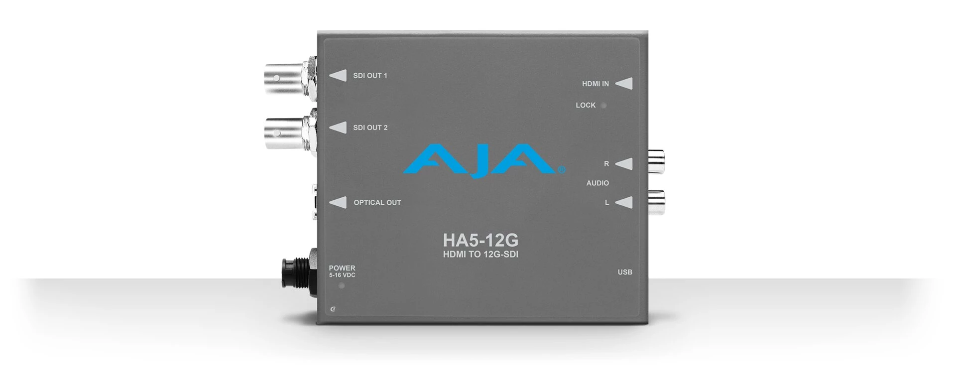 AJA HA5-12G HDMI uz 12G-SDI Mini-Pārveidotājs