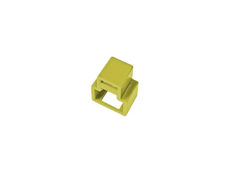 ALANTEC RJ45 Port Blocker, Yellow, 24-Pack