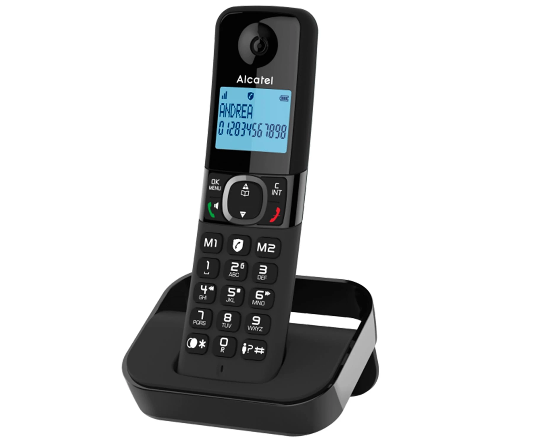 ALCATEL F860 EU DECT bezvadu tālrunis