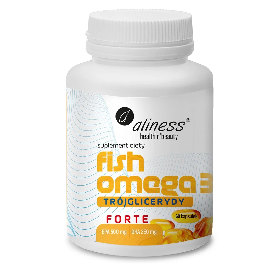 Aliness Fish Omega 3 FORTE triglicerīdi