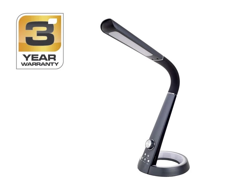 Alto BL1063B melna LED galda lampa