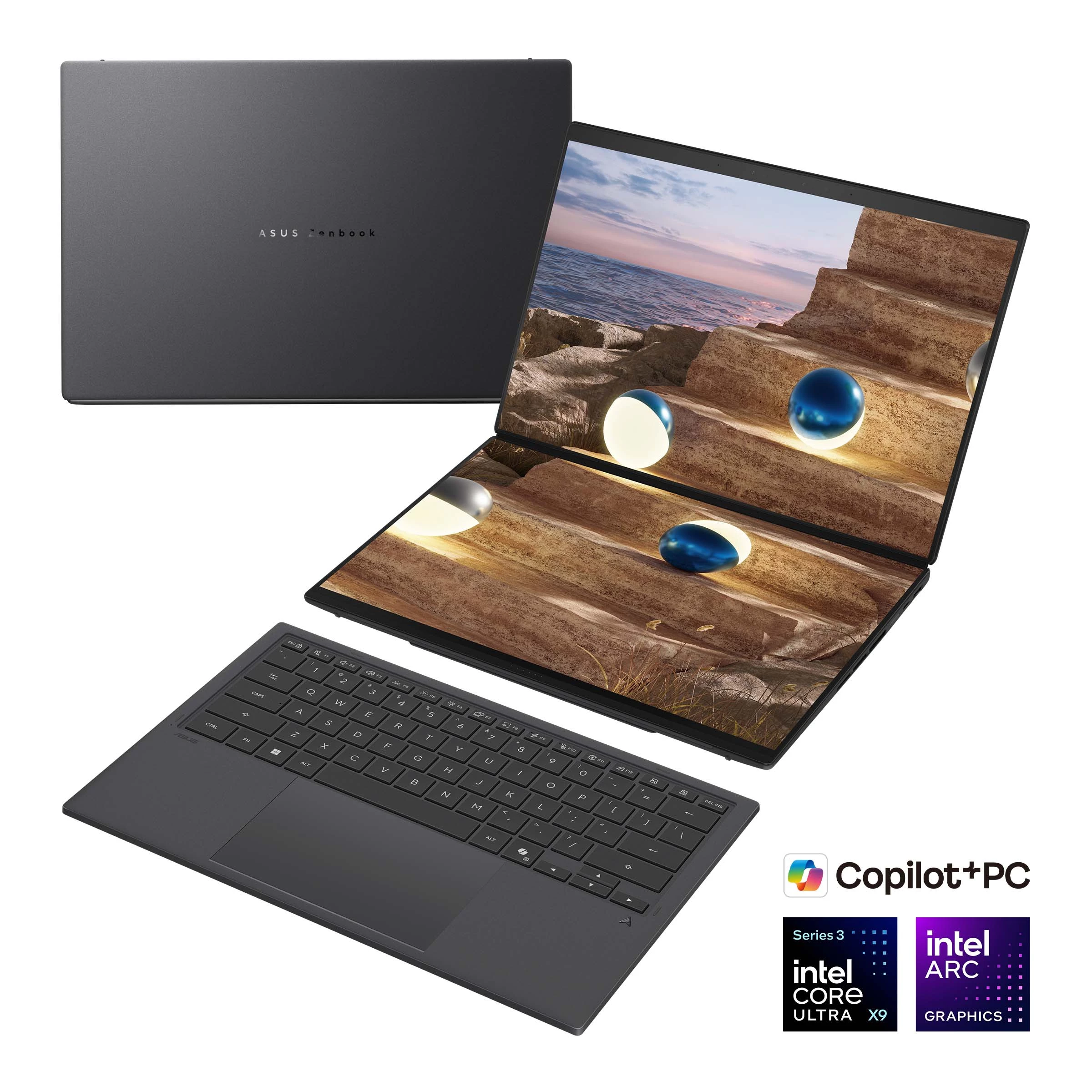 ASUS Zenbook Duo UX8407AA-SN066W 14 inch
