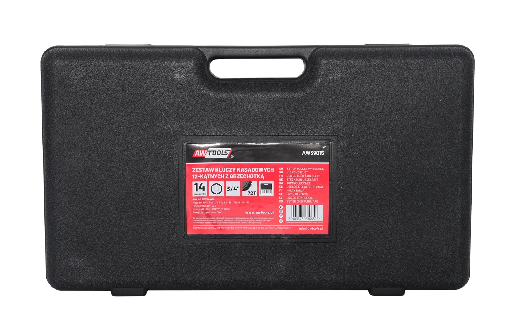 AWTOOLS 12-Point Socket Set 3/4 inch