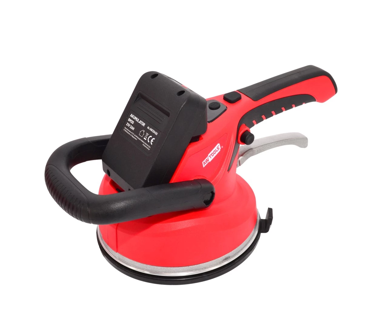 AWTOOLS Tile Vibrator Suction Cup 2x18V