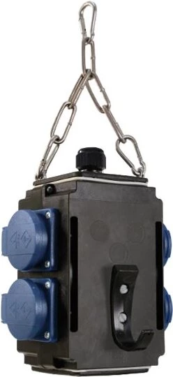 Bachmann POWERCUBE 3-fāžu strāvas sadalītājs, 4x