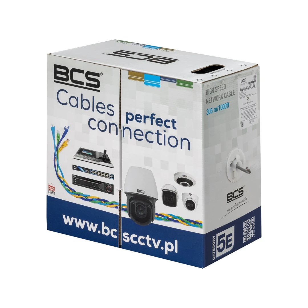 BCS BCS-U/UTP-CAT5E-LSOH Cat5e U/UTP LSOH Solid