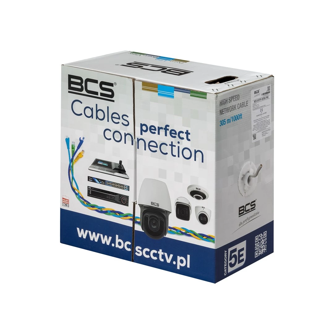 BCS BCS-U/UTP-CAT5E-PVC Cat.5e U/UTP Solid