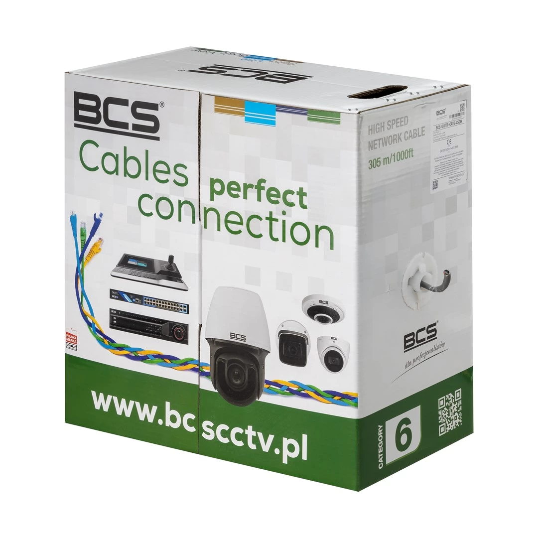 BCS U/UTP CAT6 LSOH Patch Cable