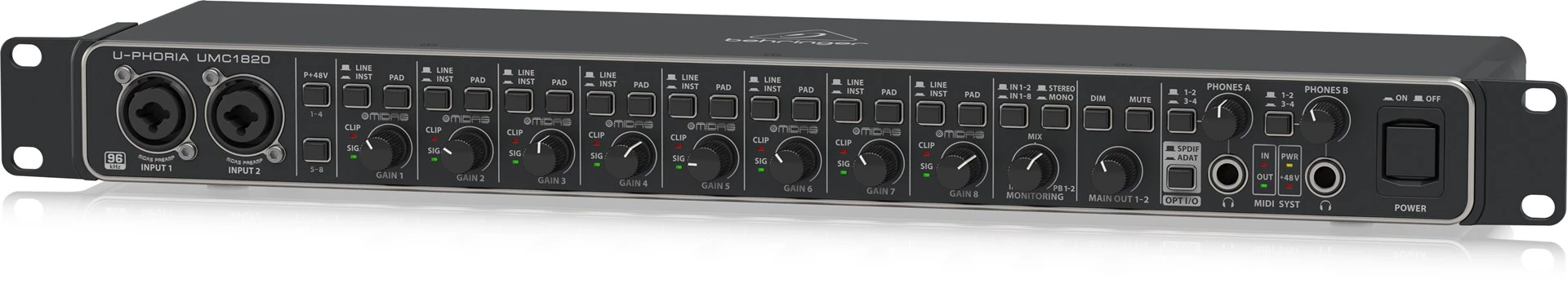 Behringer UMC1820 USB Audio Interface