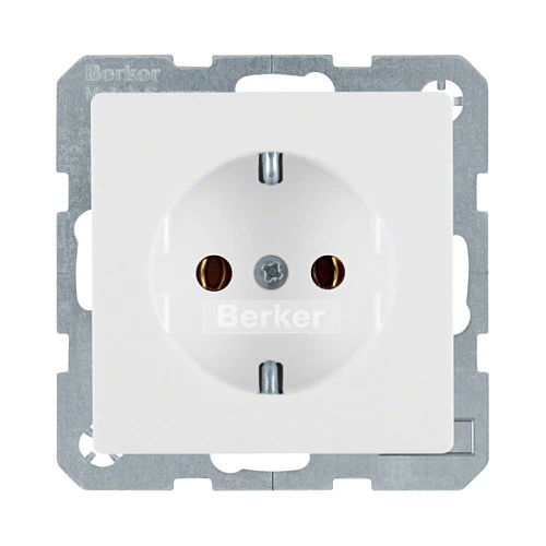 Berker 41436089 Schuko Ligzda Polar White