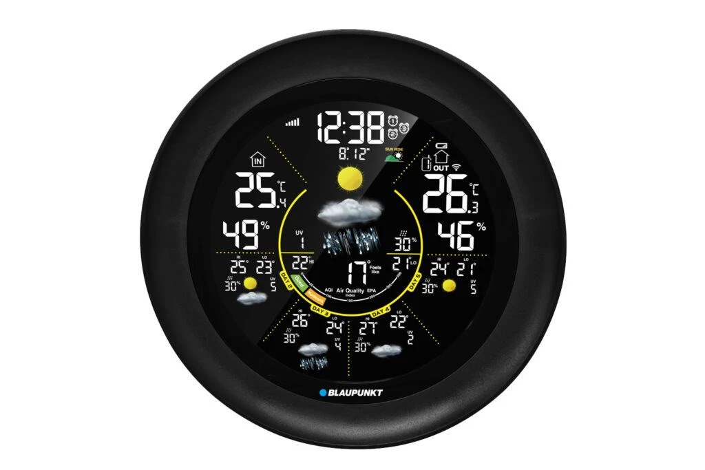 Blaupunkt WS65BK APP Wi-Fi laika stacija