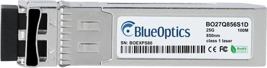 BlueOptics BO27Q856S1D SFP28 transīveris 25GBASE-SR 850nm