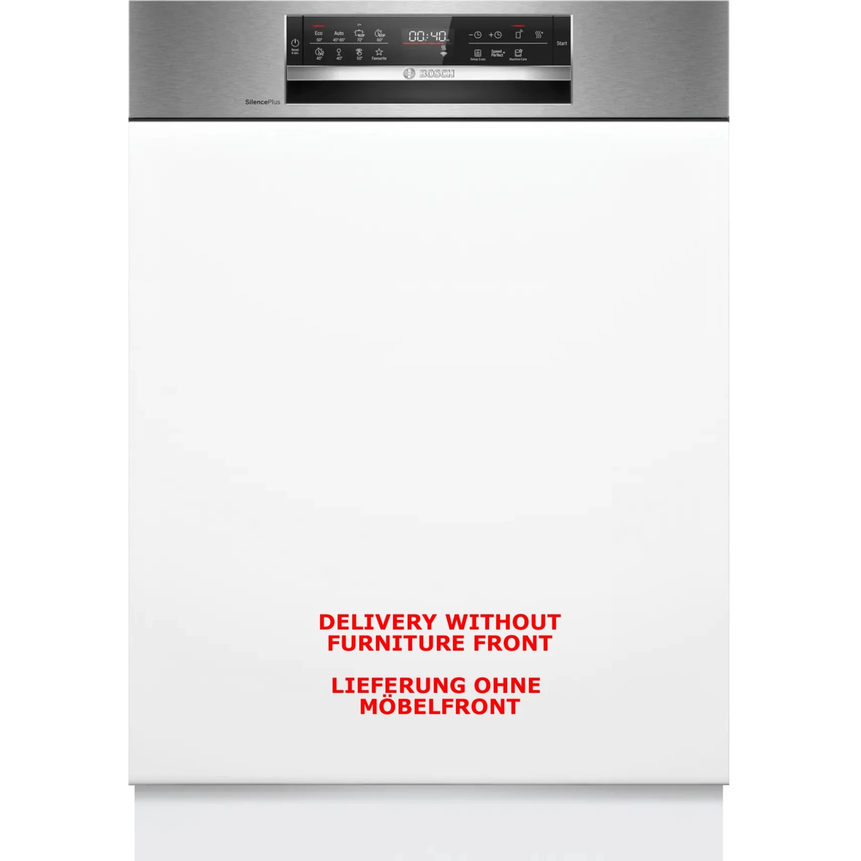 BOSCH SMI6ECS12E Serie 6 daļēji integrējamā