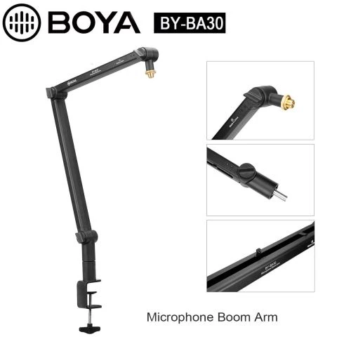 BOYA BY-BA30 Mikrofona Pārvietojamā Rokas (Tērauds