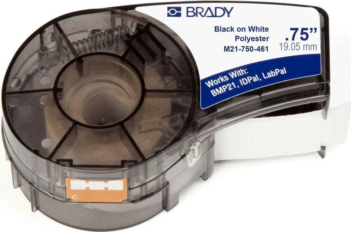 Brady M21-750-461 B-461 Poliestera nepārtrauktā marķēšanas