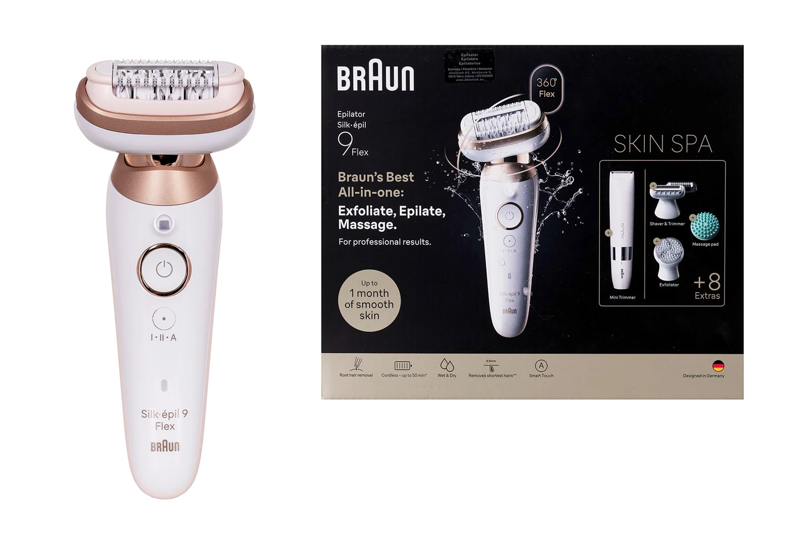 Braun Silk-épil 9 3D SES9-481 bezvadu