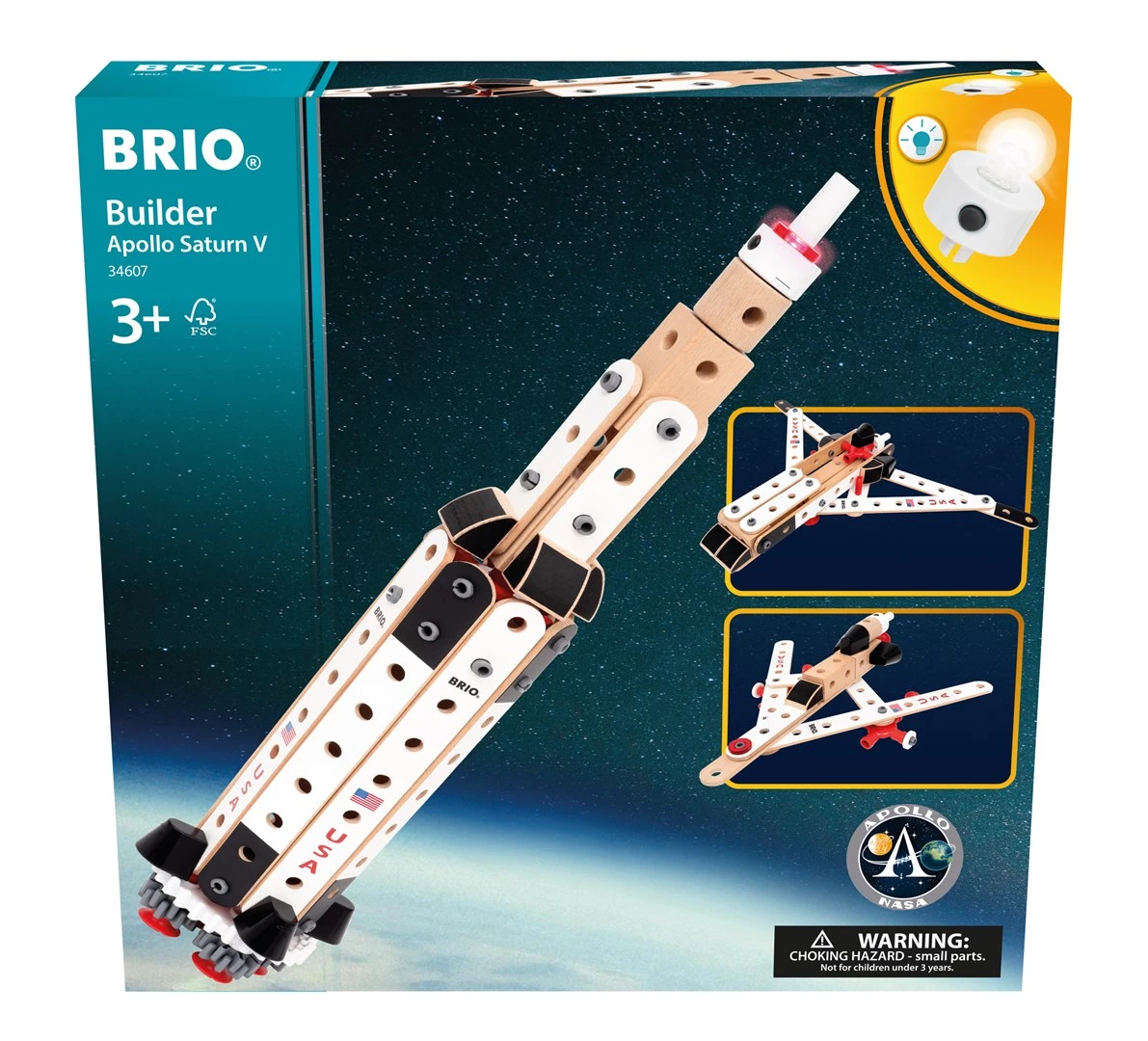 BRIO Builder NASA Apollo Saturn V