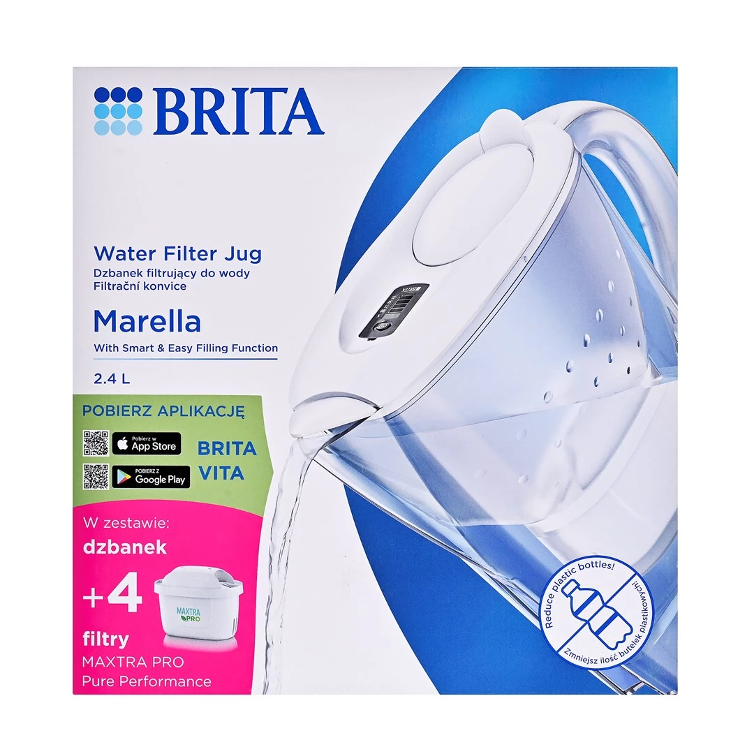 Brita Marella+ Ūdens filtra krūze ar