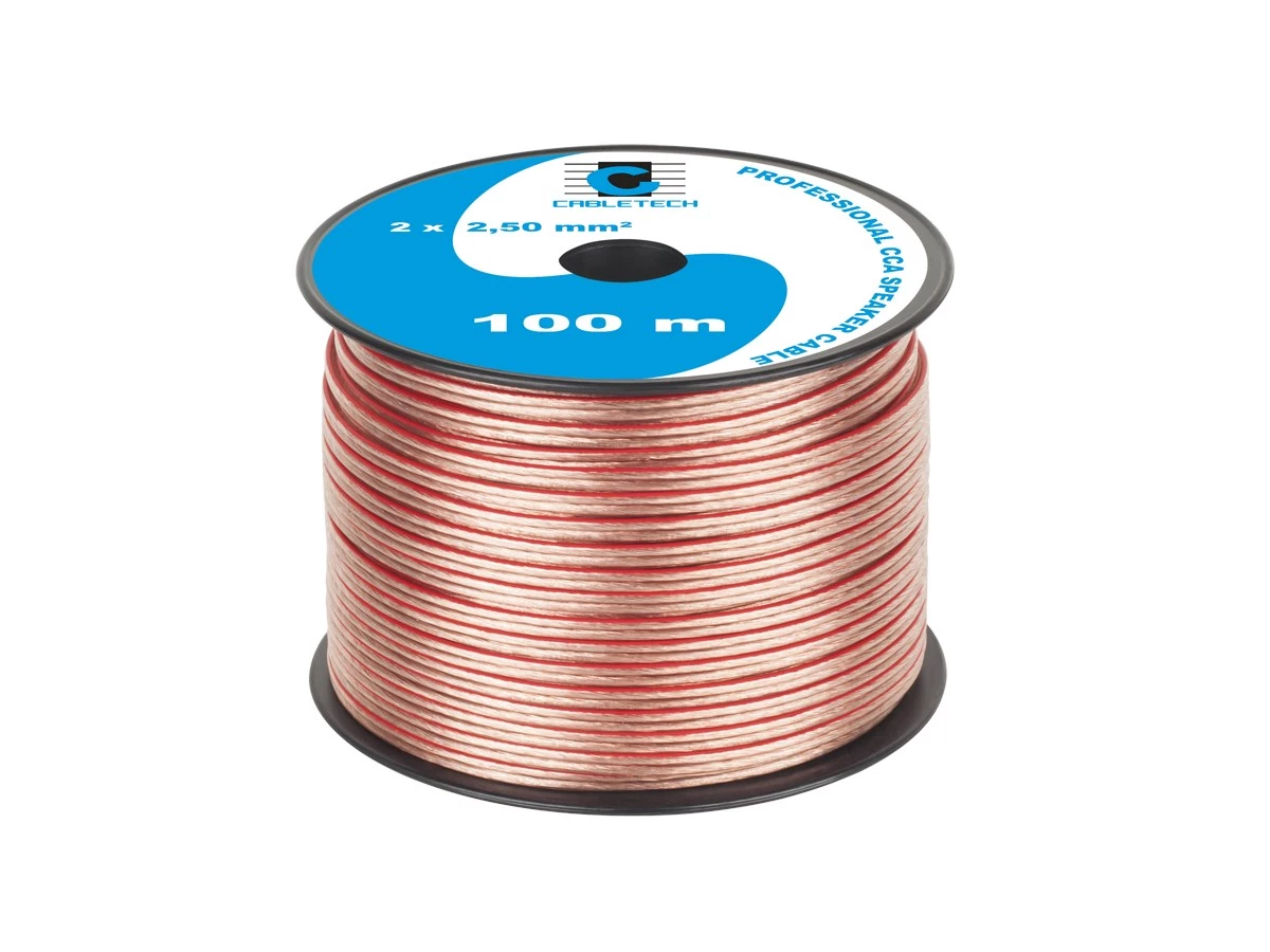 CABLETECH CCA 2.5mm skaļruņu kabelis