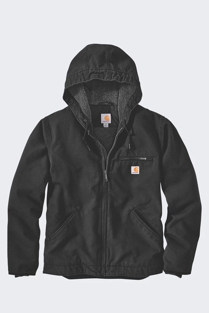 Carhartt vīriešu mazgāta pīles auduma jaka