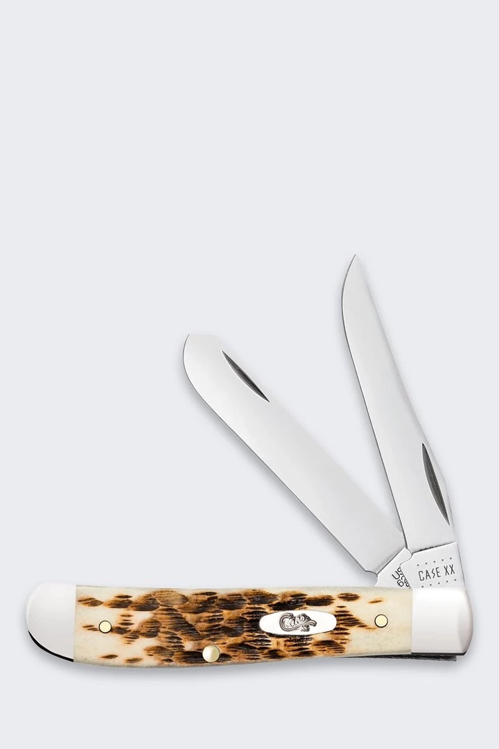 Case Mini Trapper SS Amber Bone