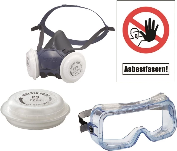 Cimco Asbestos Set Comfort pusmaski ar