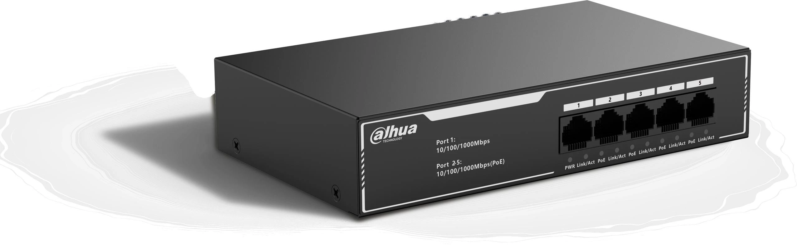 Dahua SG1005LP 5 portu Gigabit PoE+