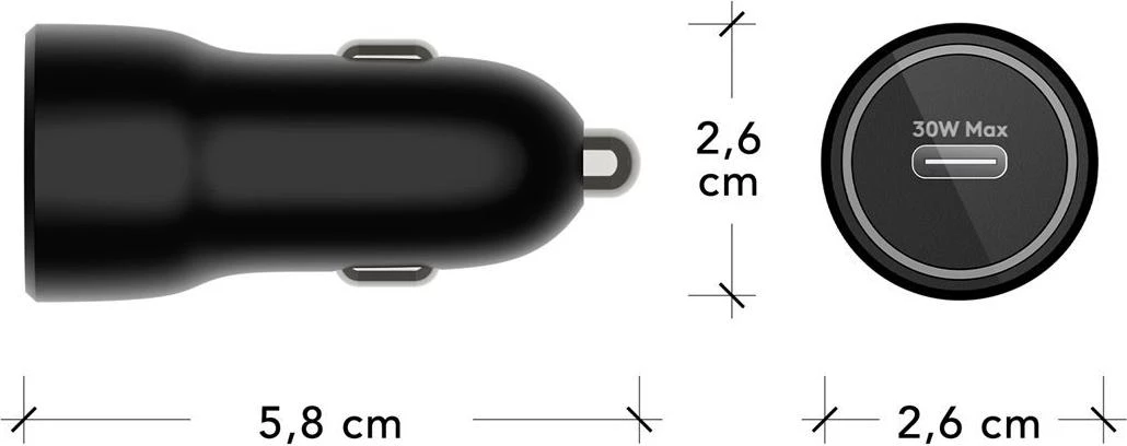 Dbramante1928 Re-Charge 30W USB-C PD automašīnas