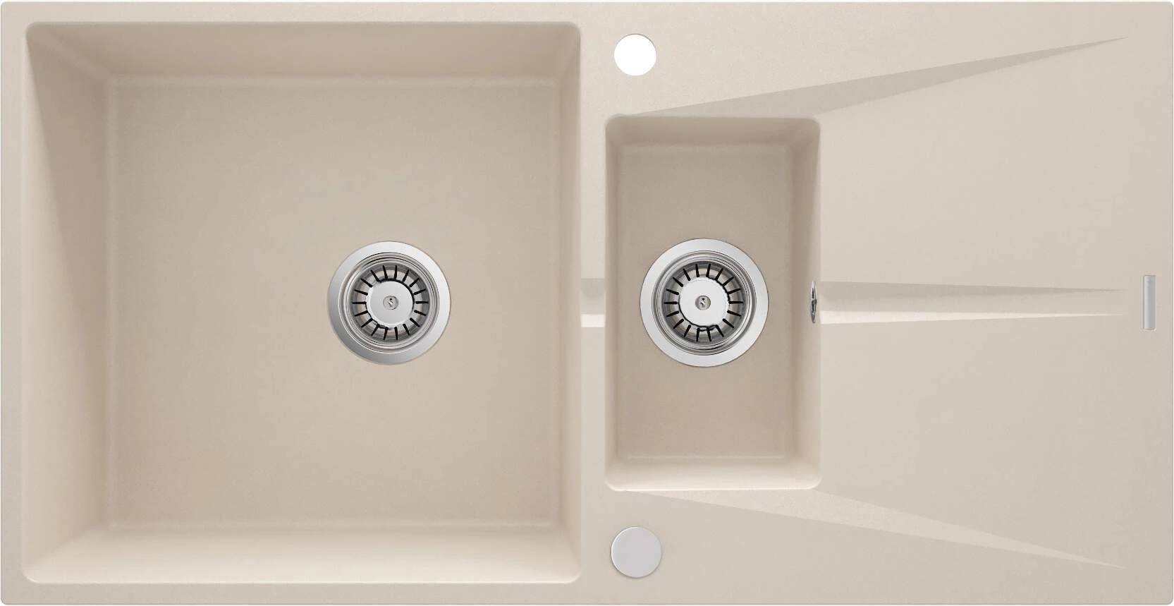 DEANTE 1.5-Bowl Granite Composite Sink