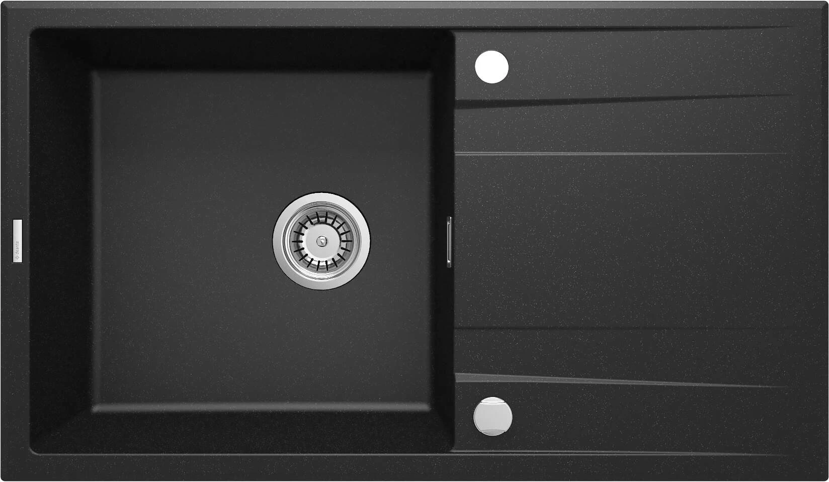 DEANTE 1-Bowl Granite Composite Kitchen Sink